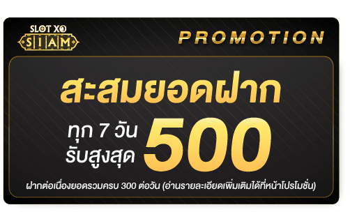 เครดิตฟรี 500